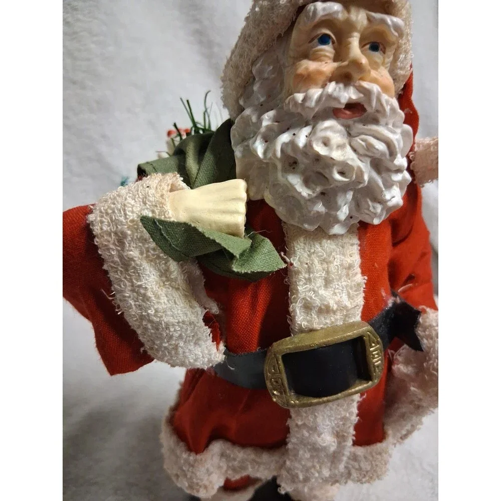 Vintage Santa Claus Figurine Holiday / Christmas Decor